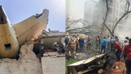 एयर इंडिया का विमान अहमदाबाद में दुर्घटनाग्रस्त, टेकऑफ के तुरंत बाद हादसा, पायलट ने भेजा ‘May Day’ सिग्नल