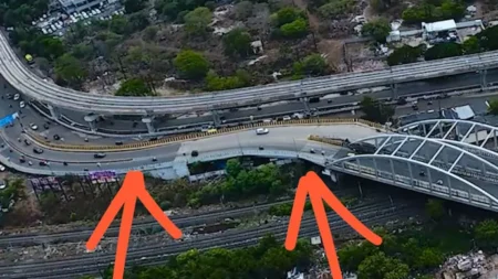 90 डिग्री फ्लाईओवर के बाद अब भोपाल में ‘सांप जैसा’ पुल भी जांच के घेरे में