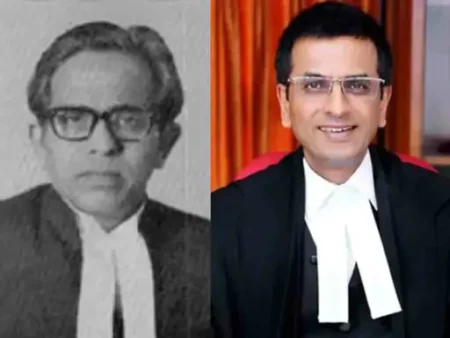 पूर्व CJI चंद्रचूड़ से सरकारी बंगला जल्द खाली कराएं ,सुप्रीम कोर्ट एडमिनिस्ट्रेशन ने केंद्र को लेटर लिखा