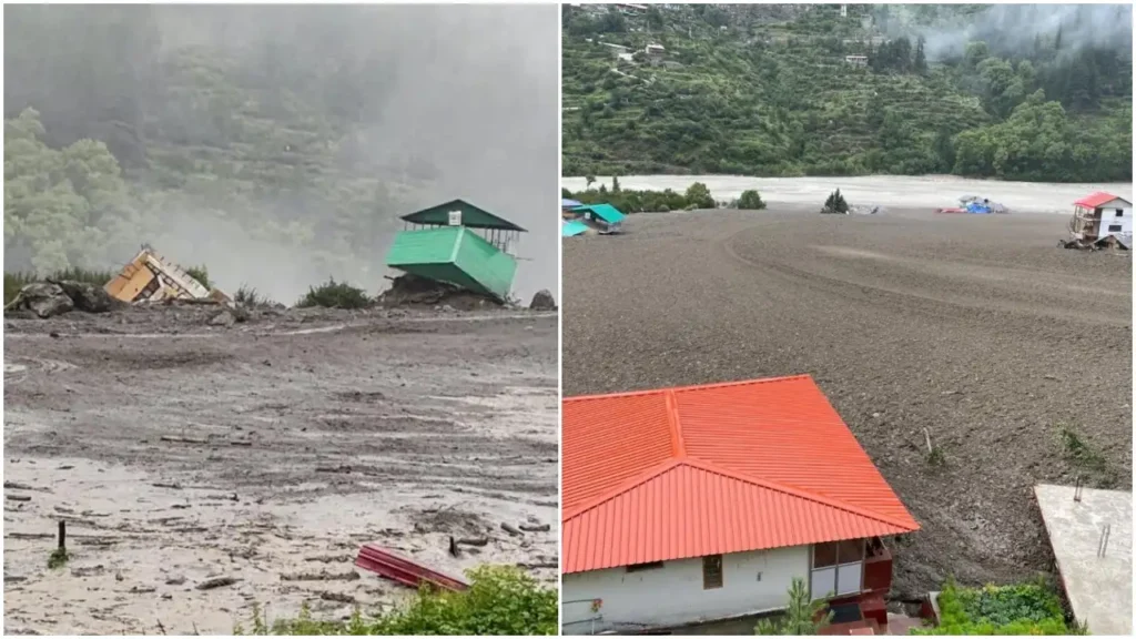 उत्तरकाशी में बादल फटने से हुई बड़ी तबाही