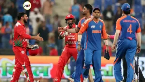 भारत ने ओमान को 21 रनों से हराया