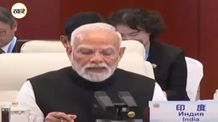 पीएम मोदी ने शंघाई सहयोग संगठन शिखर सम्मेलन में उठाए आतंकवाद के मुद्दा