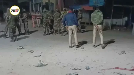 कैमूर में काउंटिंग सेंटर के बाहर मचा बवाल