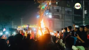 बांग्लादेश में हिंदू युवक की नृशंस हत्या मामले में 7 आरोपी गिरफ्तार, अंतरिम सरकार ने की कड़ी निंदा बांग्लादेश में हिंदू युवक की पीट-पीटकर हत्या