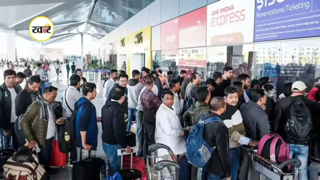 134 फ्लाइट्स हुई रद्द