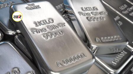 चांदी की कीमतें रिकॉर्ड के पास