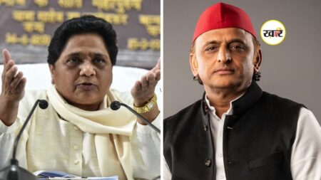 यूथ कांग्रेस के प्रदर्शन पर बिफरे मायावती-अखिलेश