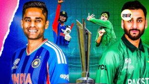 भारत और पाकिस्तान की कड़ी टक्कर