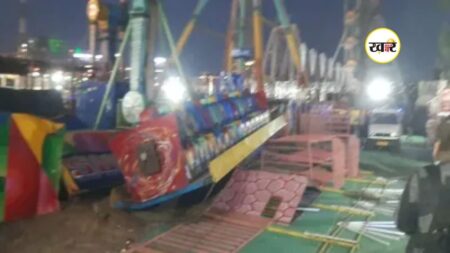 सूरजकुंड मेले में झूला टूटने से बड़ा हादसा