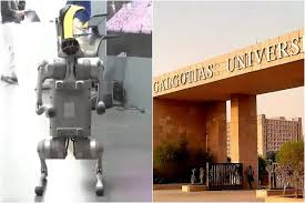 Galgotias University - Dogrobot चीन का ही है, सिर्फ रिसर्च के लिए लाया गया