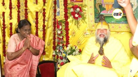 राष्ट्रपति ने प्रेमानंद महाराज से की मुलाकात