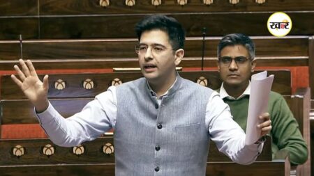 AAP ने राघव चड्ढा हटाए, राज्यसभा में बड़ा बदलाव