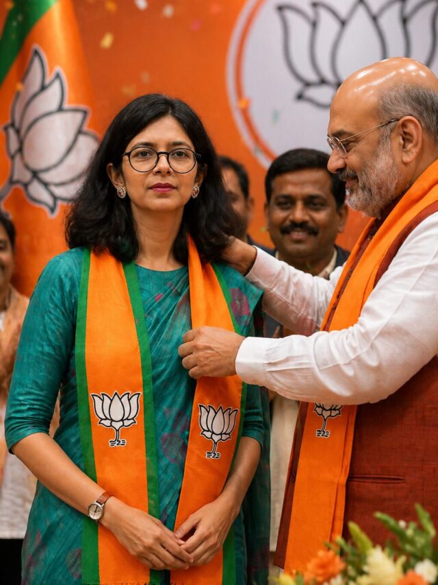 स्वाति मालीवाल BJP में हुईं शामिल
