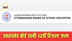 Uttarakhand Board Result 2026