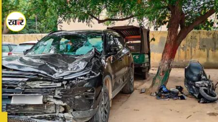 Gurugram Accident: गुरुग्राम में भीषण सड़क हादसा, गलत दिशा से आई SUV ने बाइक को मारी टक्कर, दो की मौत Gurugram Crash