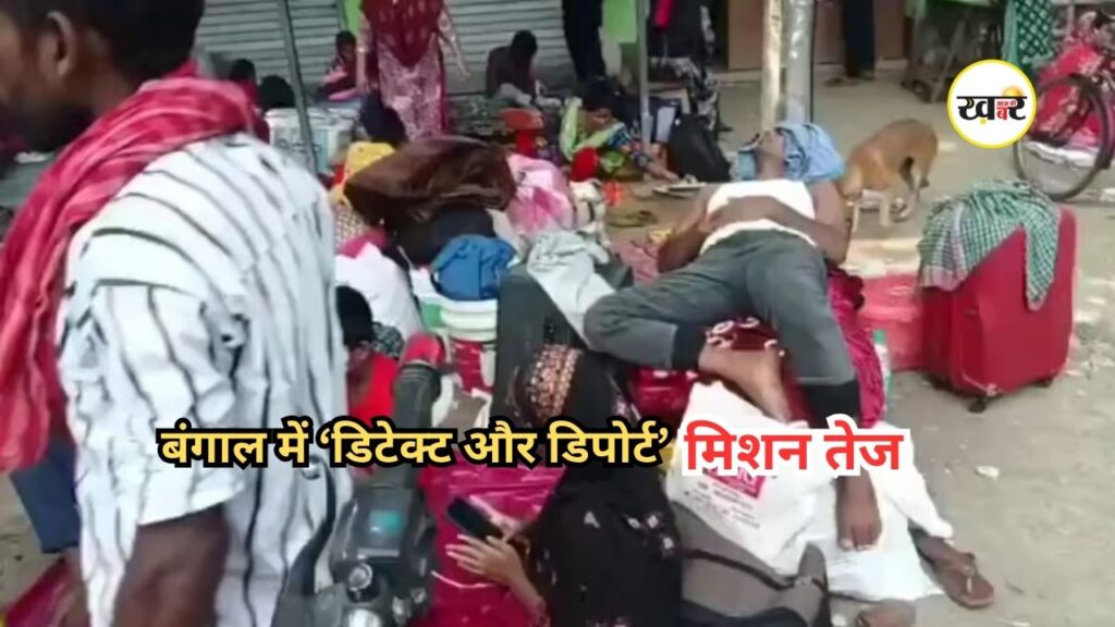 बॉर्डर चेकपोस्टों पर उमड़ी भीड़