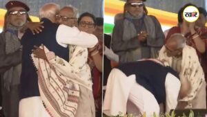 Who is Makhanlal Sarkar: पीएम मोदी ने छुए BJP के वरिष्ठ कार्यकर्ता माखनलाल सरकार के पैर