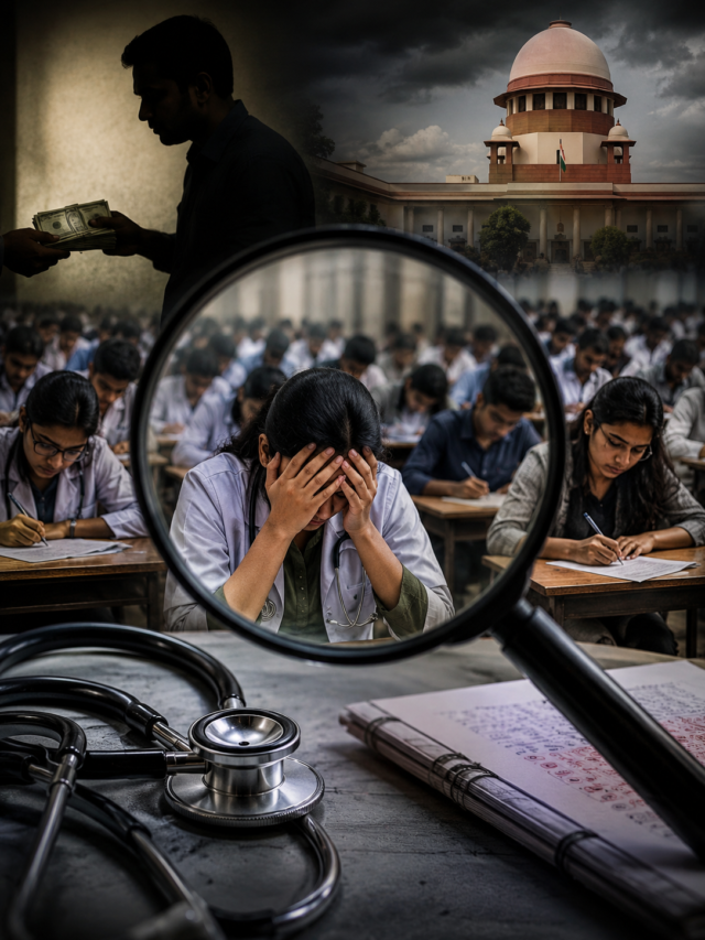NEET लीक पर फिर घिरा NTA