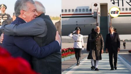 PM Modi Uzbekistan Visit: ताशकंद पहुंचे पीएम मोदी