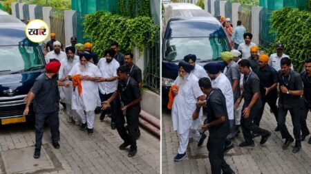 Sukhbir Singh Badal Attack: सुखबीर बादल पर हुआ जानलेवा हमला, नांदेड़ गुरुद्वारे में मचा हड़कंप, सुरक्षाकर्मी भी घायल, जानें पूरा मामला Sukhbir Singh Badal Attack: सुखबीर बादल पर हुआ जानलेवा हमला
