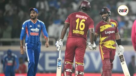IND VS WI Highlights: भारतीय टीम को लगा बड़ा झटका